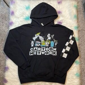 Cartoon‎ Network Black Hoodie Size Medium